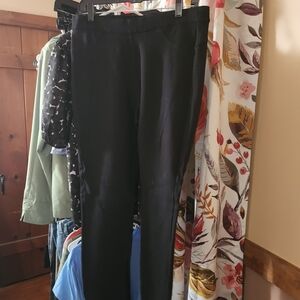 Black legging type dress pants